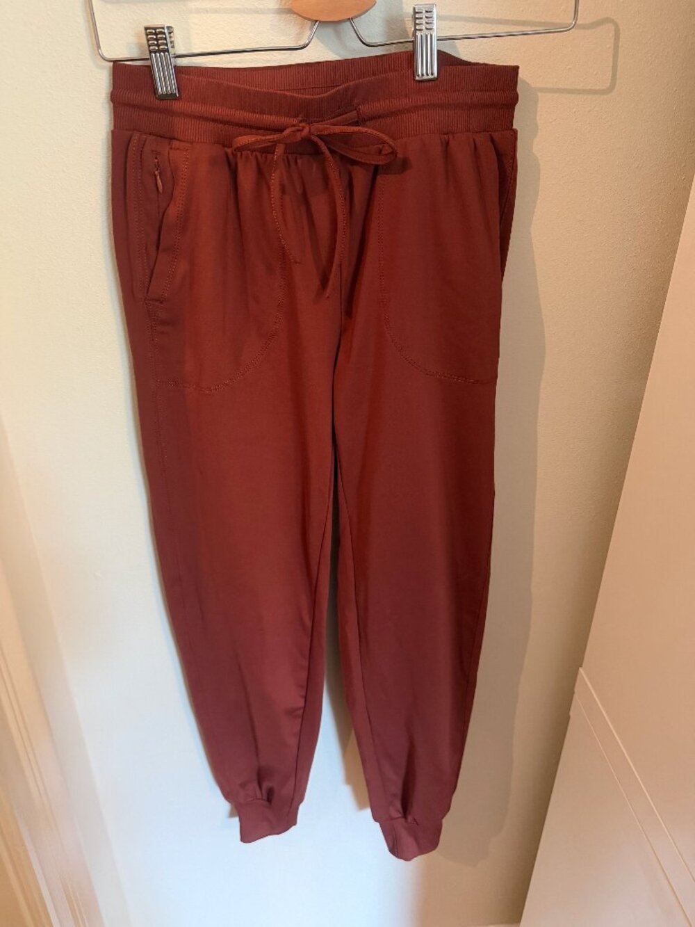 Rachel Zoe XS Burnt Orange Joggers